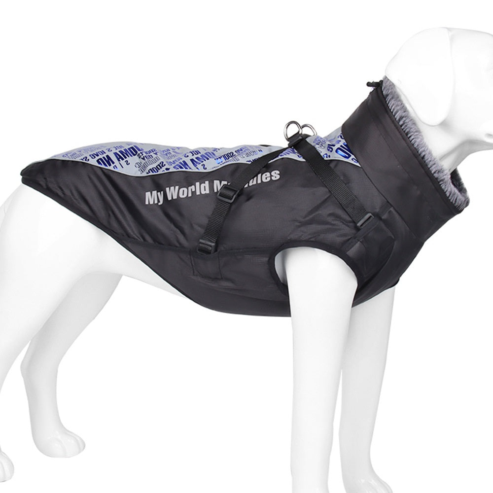 Keep Your Pet Cozy and Stylish with Our Waterproof Reflective Shell Jacket