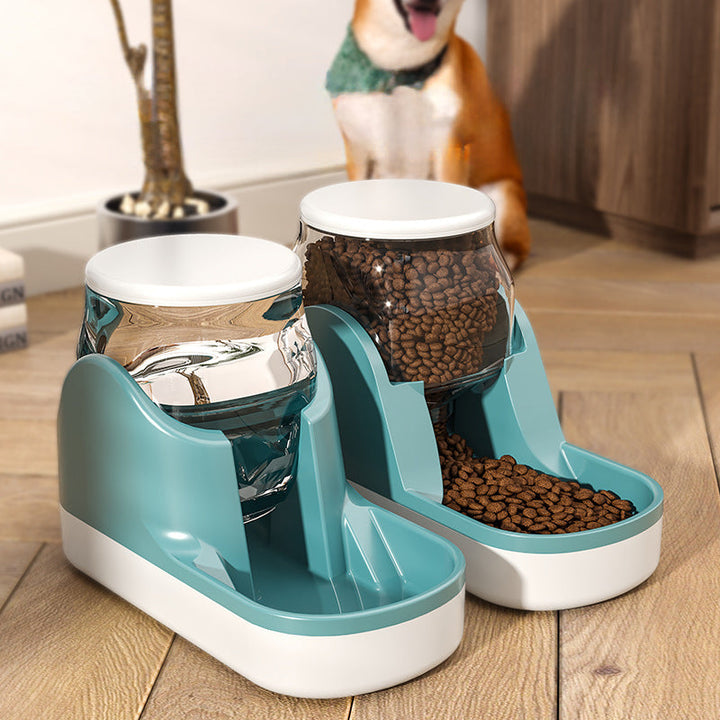 The Ultimate Convenience for Pet Owners: Automatic Pet Food and Water Dispenser Fountain