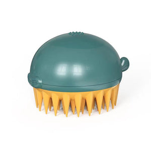 Transform Your Pet's Bath Time with the New Pet Puffer Bath Brush