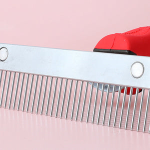 Transform Your Pet's Grooming Routine with the Extra Large Rake Deshedding Comb