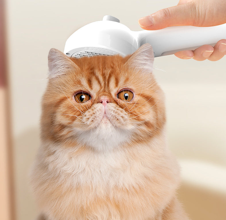 Revolutionize Your Pet Grooming with the Self Cleaning Pet Grooming Comb With Mist Spray