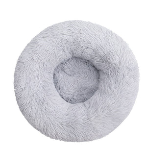 Cozy Comfort for Your Furry Friend: The Pet Round Cotton Winter Warm Sleeping Bed